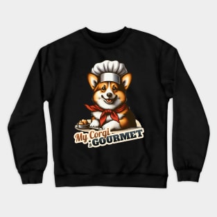 Corgi Chef Crewneck Sweatshirt